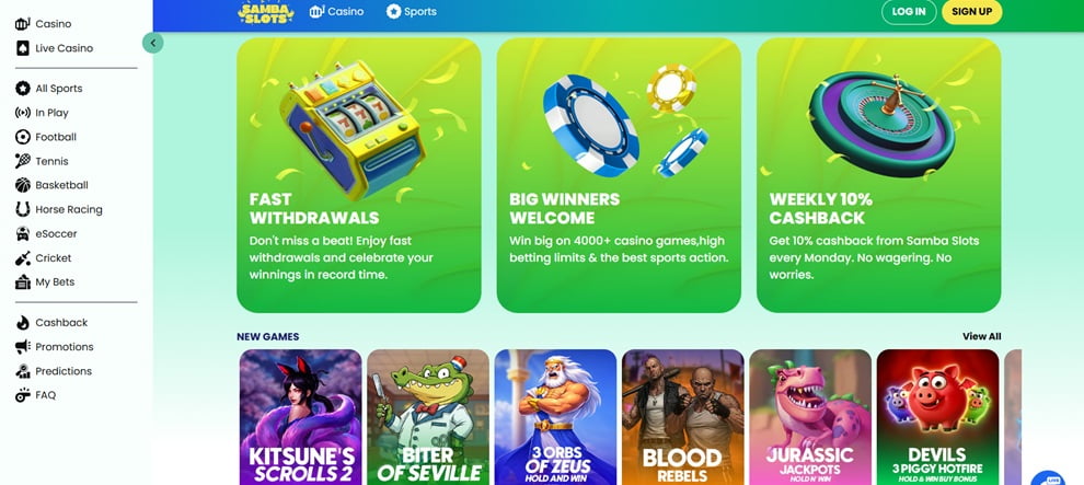 Samba slots